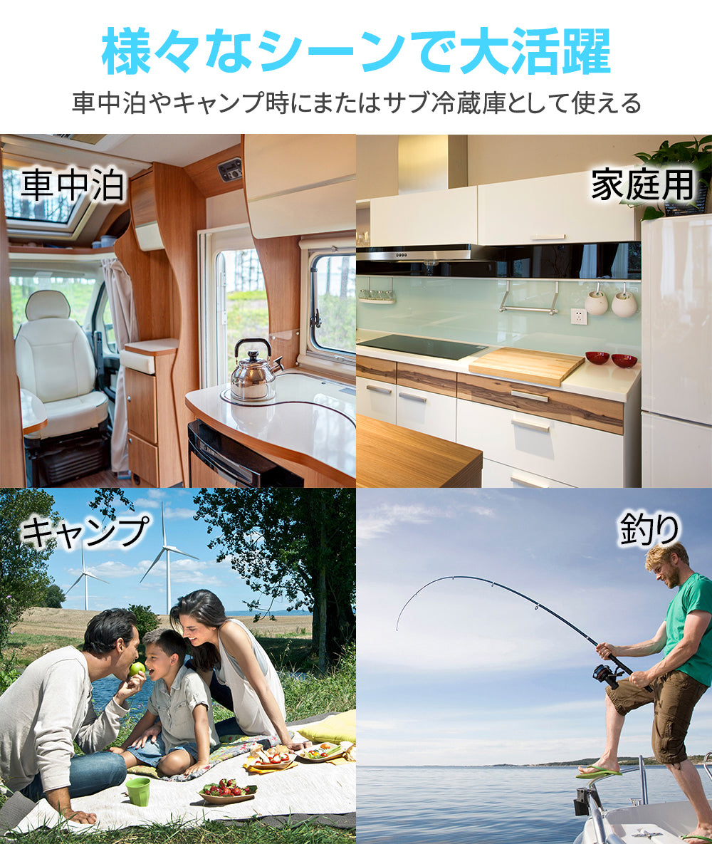 SUNPIE 車载冷藏廬 18L/22L/25L/30L ポ一タプル冷蔵庫 -22℃℃~10'℃
