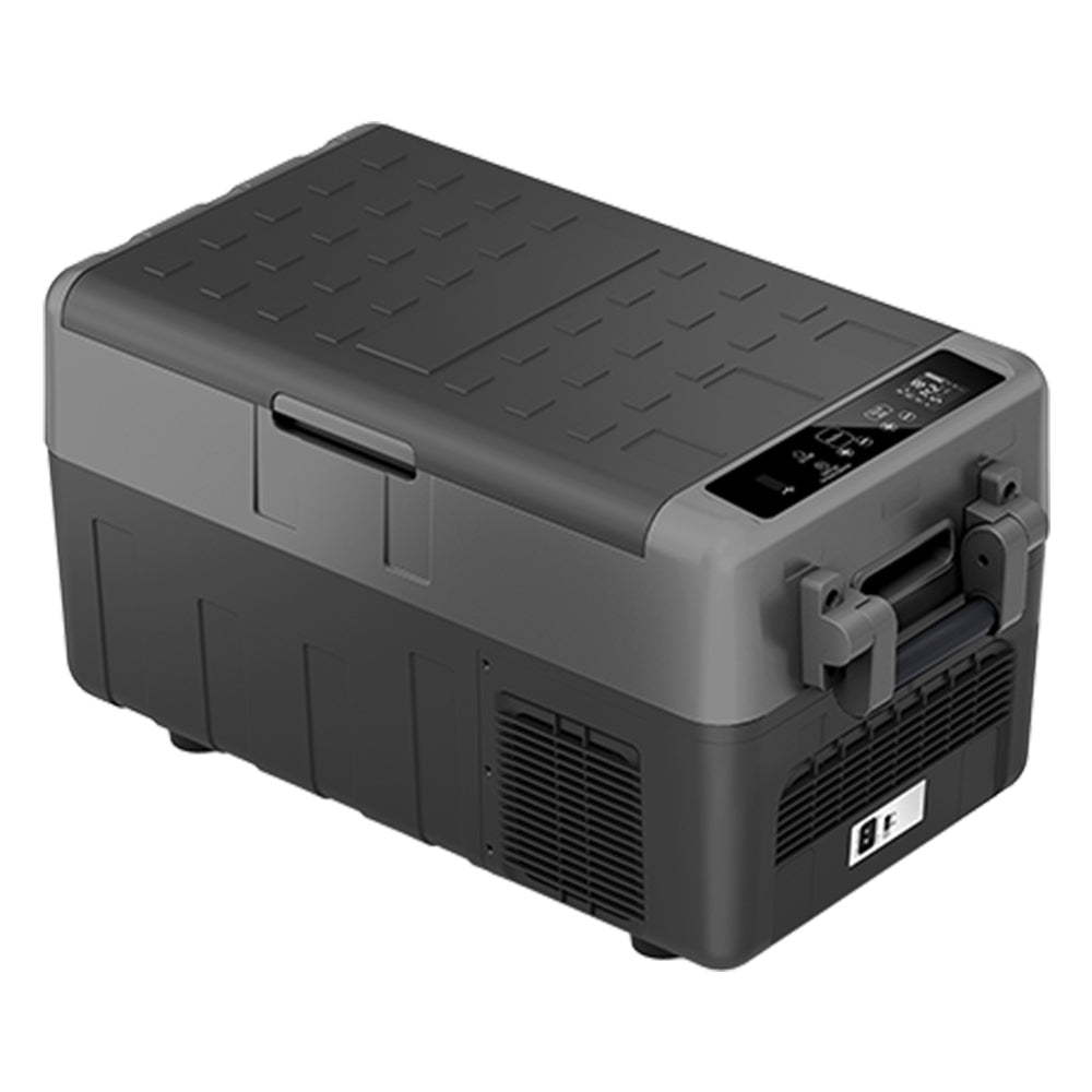 車載冷蔵庫 30L 2室独立温度制御 ドイツコンプレッサー 40w/80w 超急速冷凍 同時冷蔵＆冷凍可能 -20℃～10℃【PSE規格品】